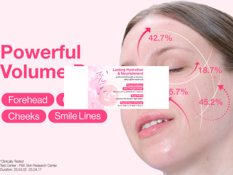 Numbuzin - No.2 Rose PDRN Collagen Plumping Sheet Mask
